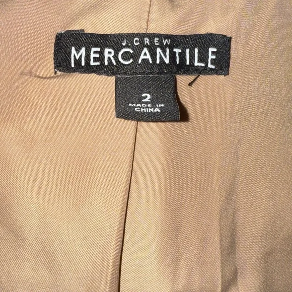 J. Crew Factory Tan Women's Coat - Picture 7 of 10